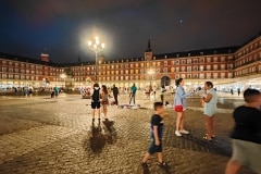 Plaza Mayor le soir