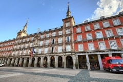 Arcades en granite Plaza Mayor