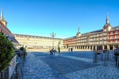 Plaza Mayor au matin