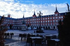 Plaza Mayor à l'aurore
