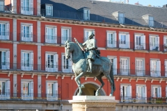 Statue de Philippe III Plaza Mayor