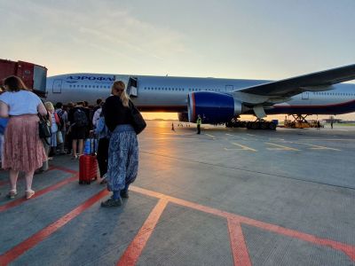 Aéroport de Moscou-Cheremetievo tarmac