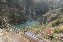 Barrage de Bimont travaux