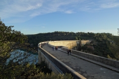 Barrage de Bimont traversée