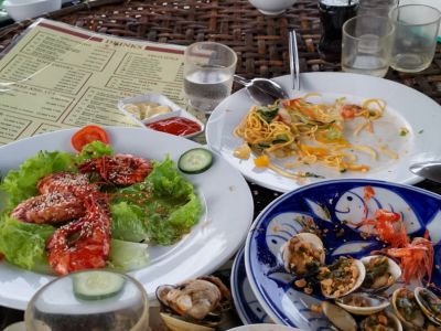 Beach Bar Huê cuisine