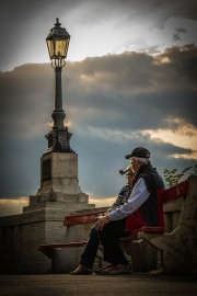 elderly Budapest