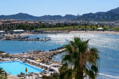 Plage du Prado vue de l'hôtel nhow Marseille