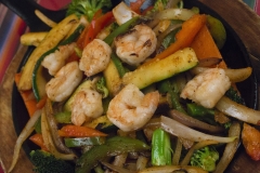 Salade de crevettes