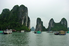 Viêtnam : Baie d' Ha long