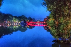 Lac et pont de Hanoi