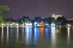 lac de Hoan kiem la nuit