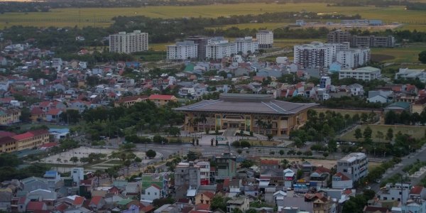 HUÊ VUE DU CIEL matin