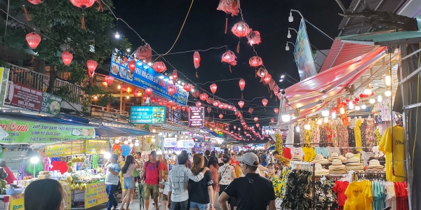 Marché de nuit Ile de Phu Quoc