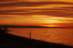 Lagune de Berre sunset