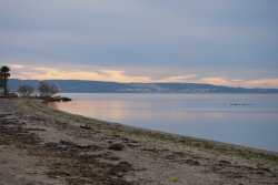 Lagune de Berre soleil levant