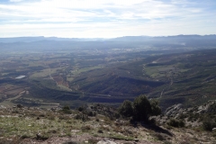 Vue sur la vallée Pic des Mouche