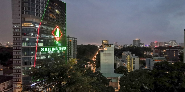 Au Lac Legend Saigon city view