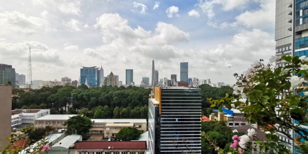 Au Lac Legend Saigon vue sur la ville