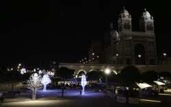 Marseille décembre Noël place de la Major