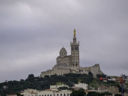 Notre Dame de Marseille en hiver