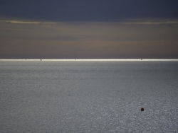 Bord de mer à Marseille en hiver