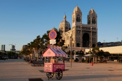 Marseille parvis de la Major