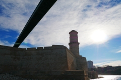 Fort Saint Jean passerelle Mucem