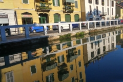 Canal de Navigli à Milan