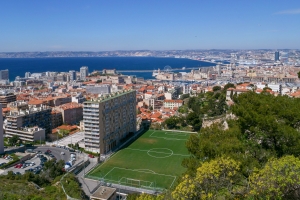 Vue de  Notre Dame de la Garde Marseille