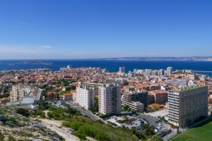 Notre Dame de la Garde Marseille immeubles