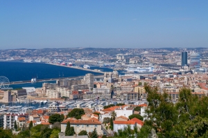 Notre Dame de la Garde Marseille panorama
