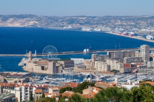 Notre Dame de la Garde Marseille vieux port