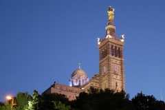 Notre dame de la Garde illuminée