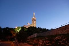 Notre dame de la Garde soir