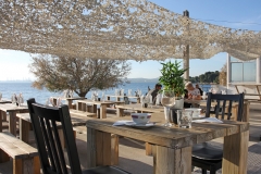 Restaurant chinois en bord de mer