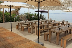 Restaurant avec grande terrasse