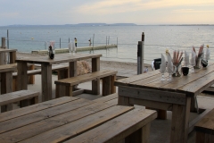 Restaurant original en bord de mer