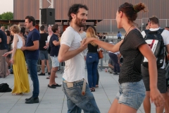 Rooftop Marseille couple