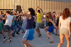 Rooftop Marseille danseurs