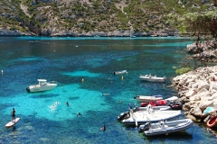 Calanques Sormiou Bateaux