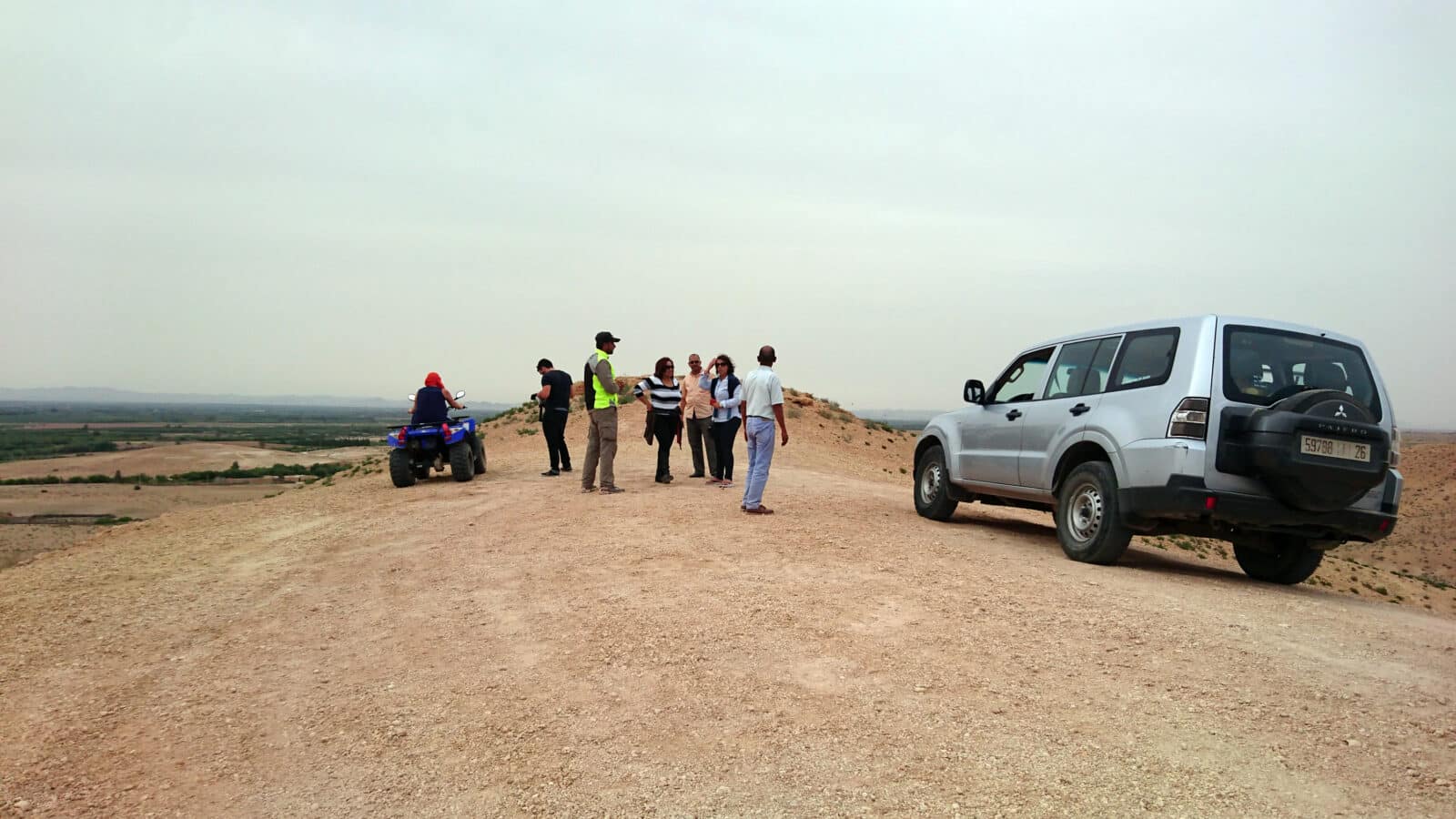 désert d'Agafay en 4x4