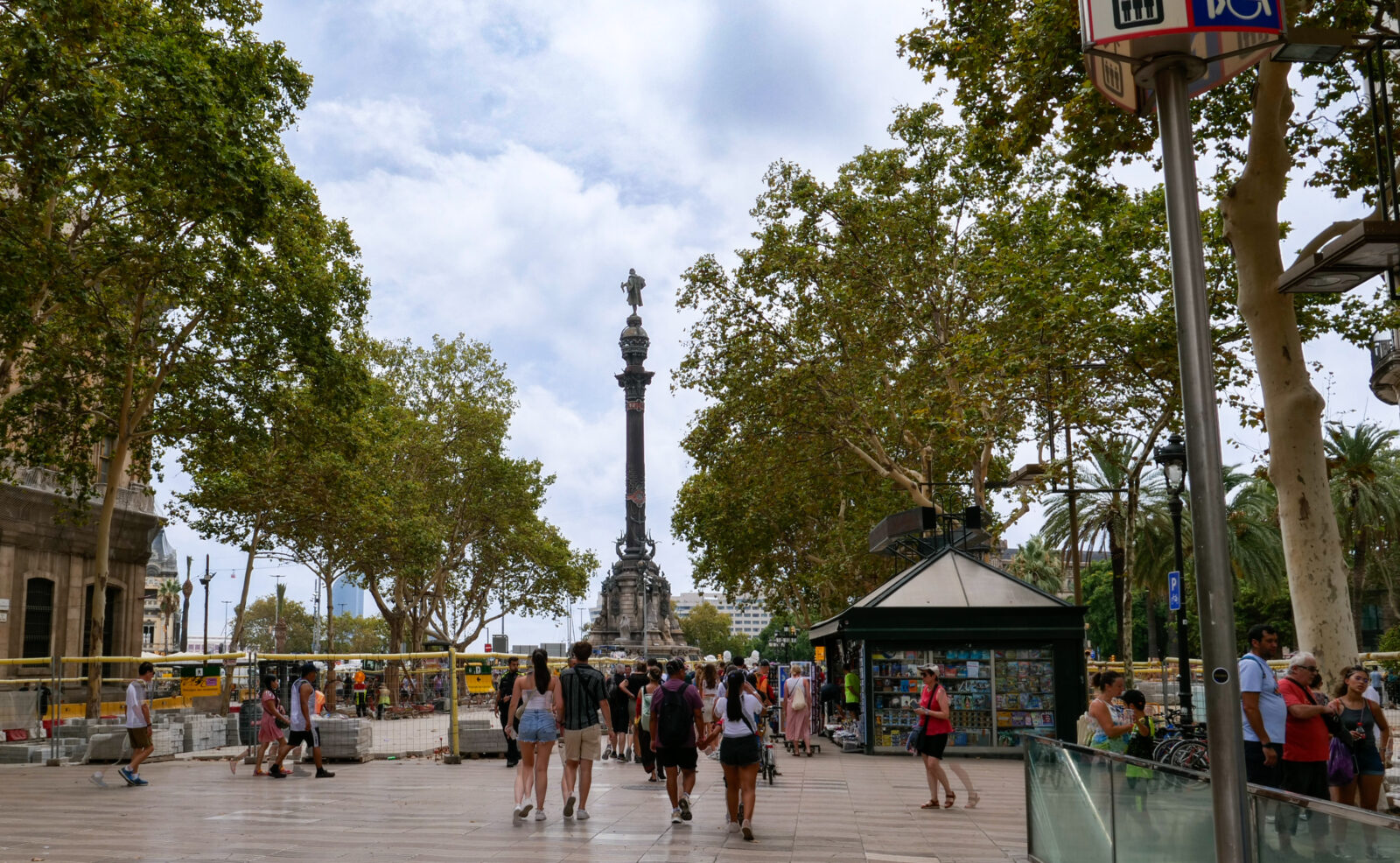 Barcelone promenade