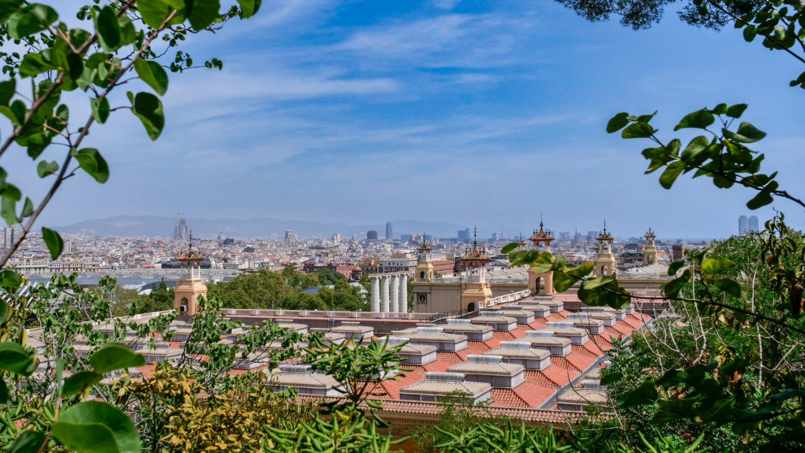 Barcelone panorama