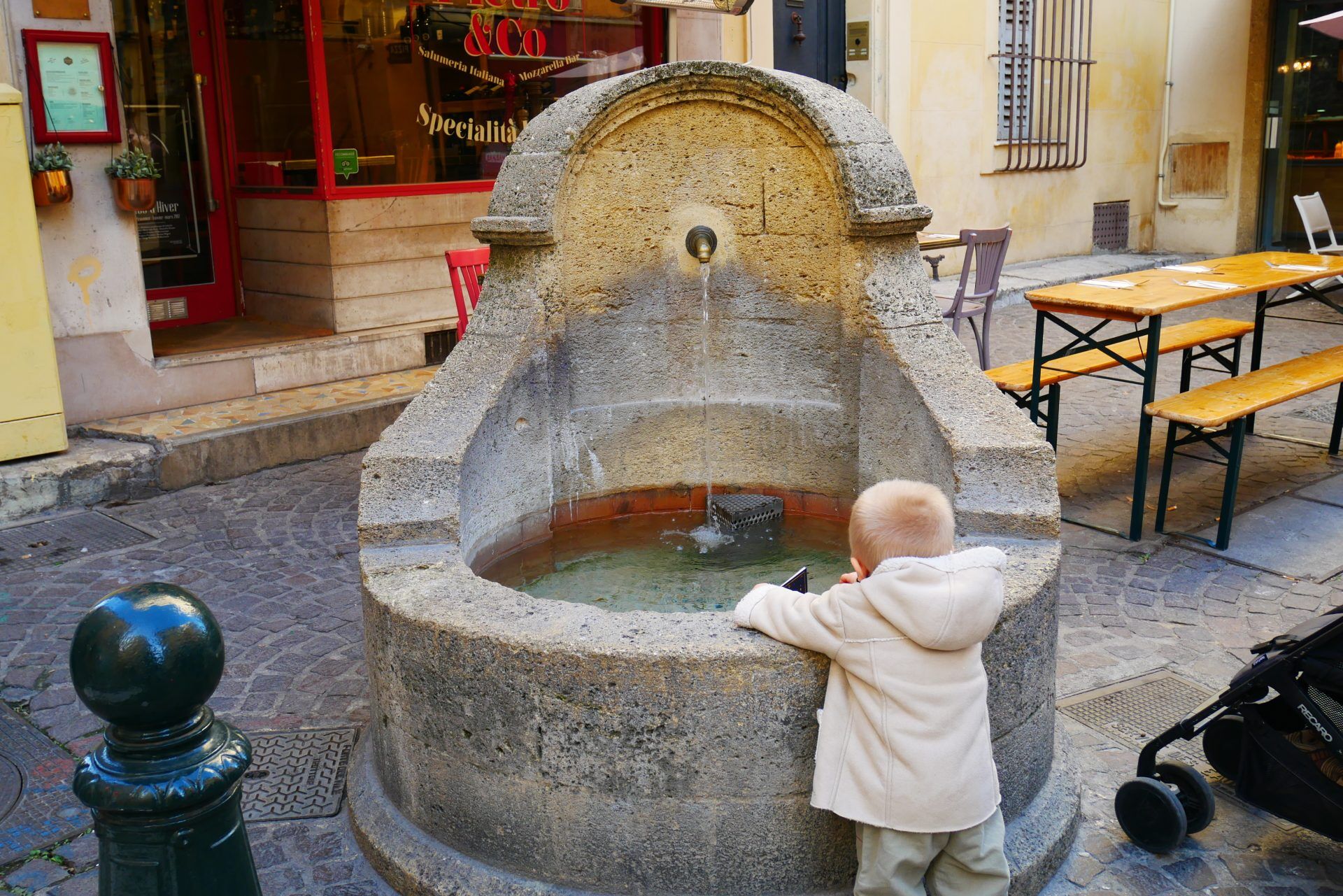 Fontaine à Aix en Provence