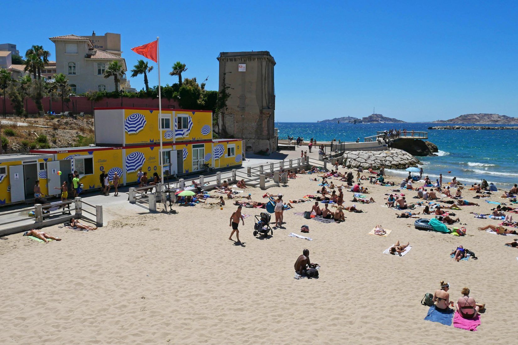 Plage des Catalans Marseille