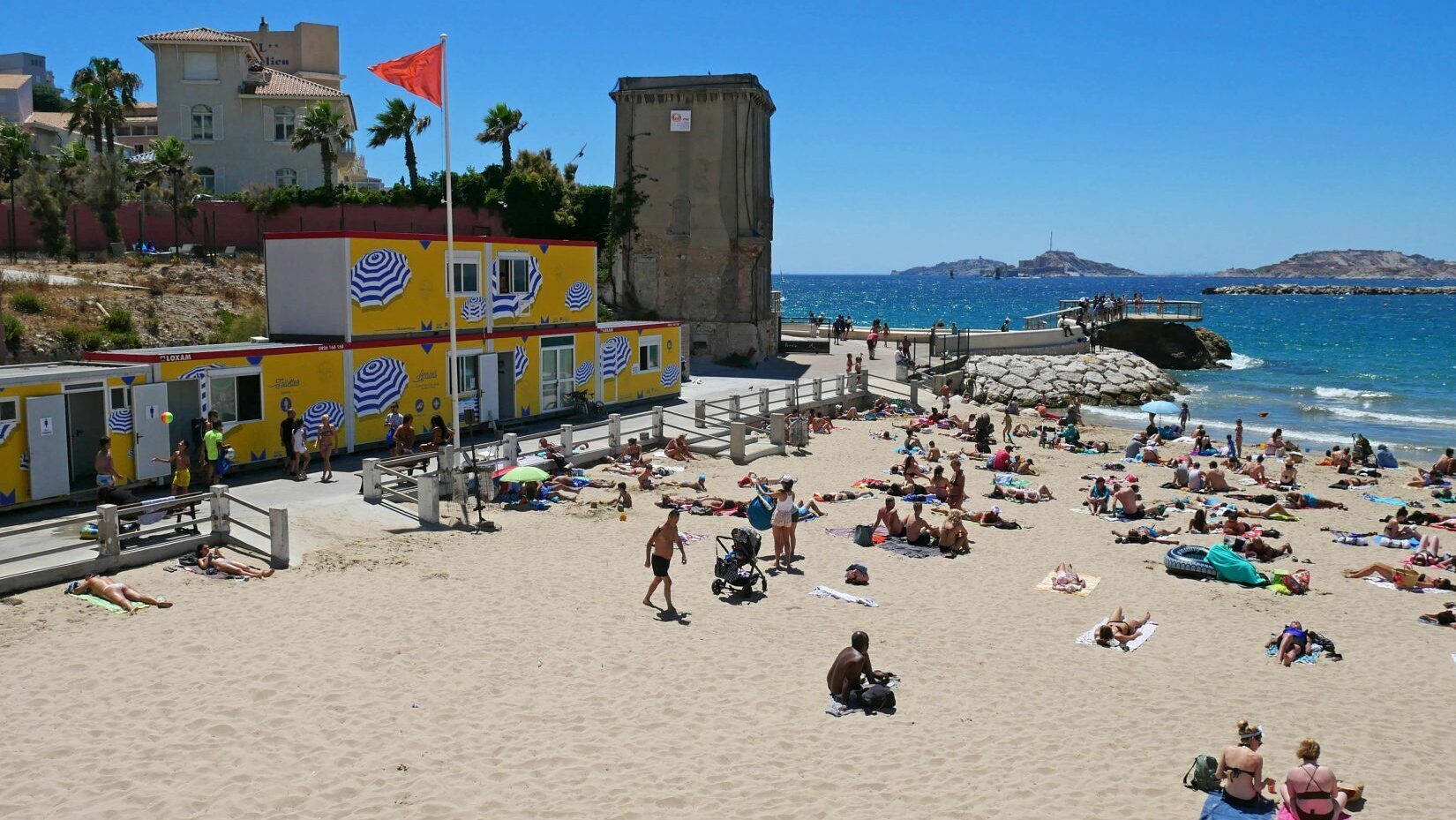 Plage des Catalans Marseille