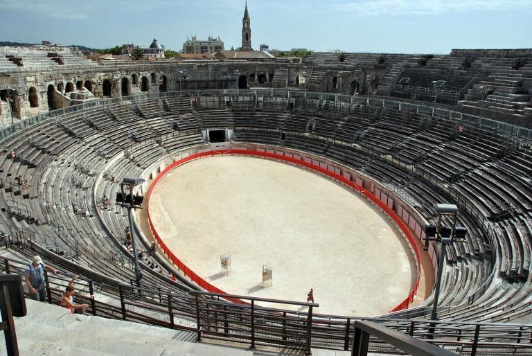 Spectacle aux Arènes de Nîmes en 2018 Spartacus