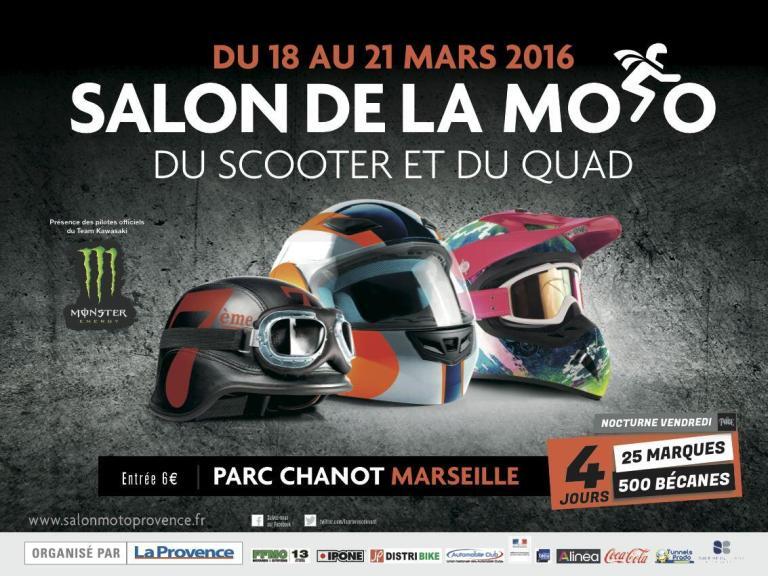 Salon de la moto et du scooter 2018 au Parc Chanot à Marseille
