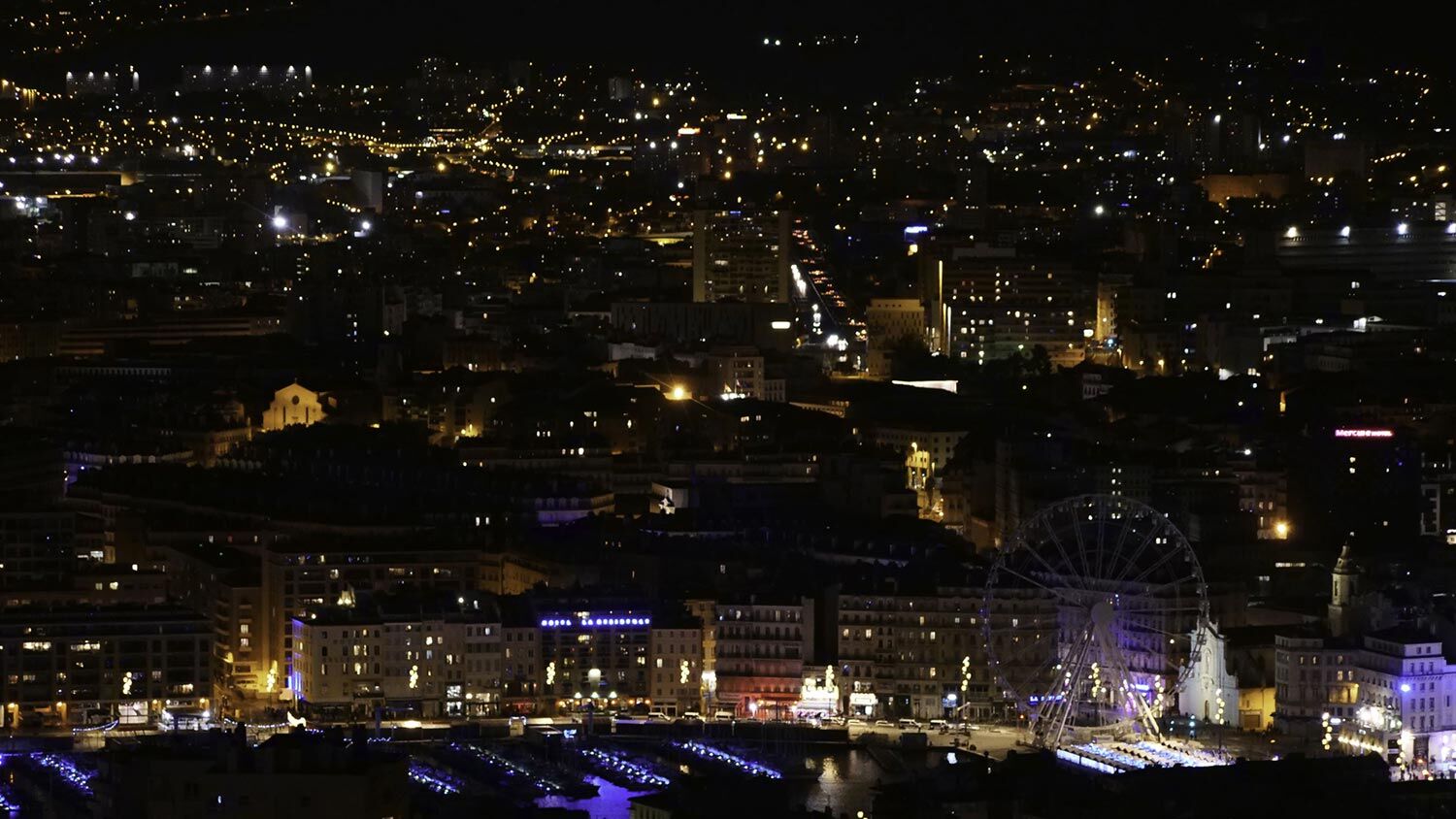 Marseille by night