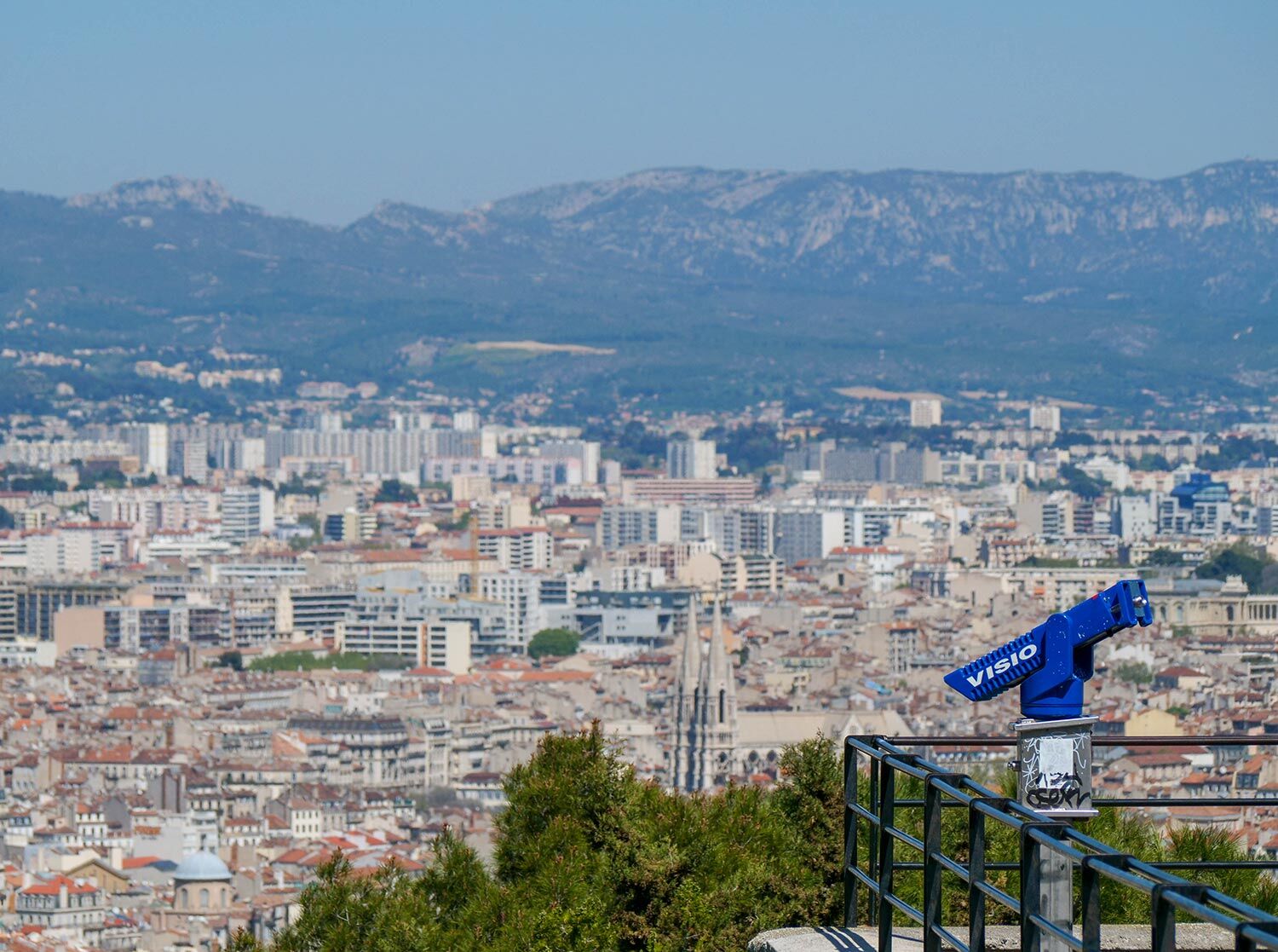 Photos de Marseille vue de Notre Dame de la Garde